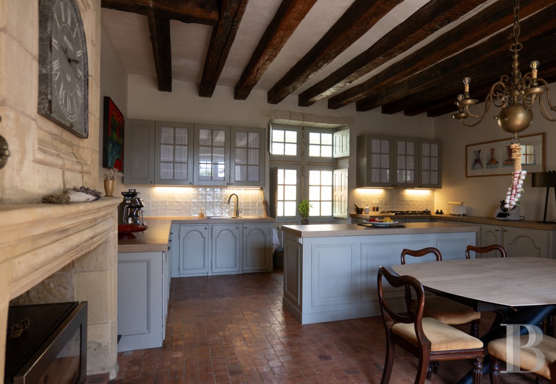 En Indre-et-Loire, entre Bourgueil et Langeais, une maison de village des 16e et 18e siècles - photo  n°8